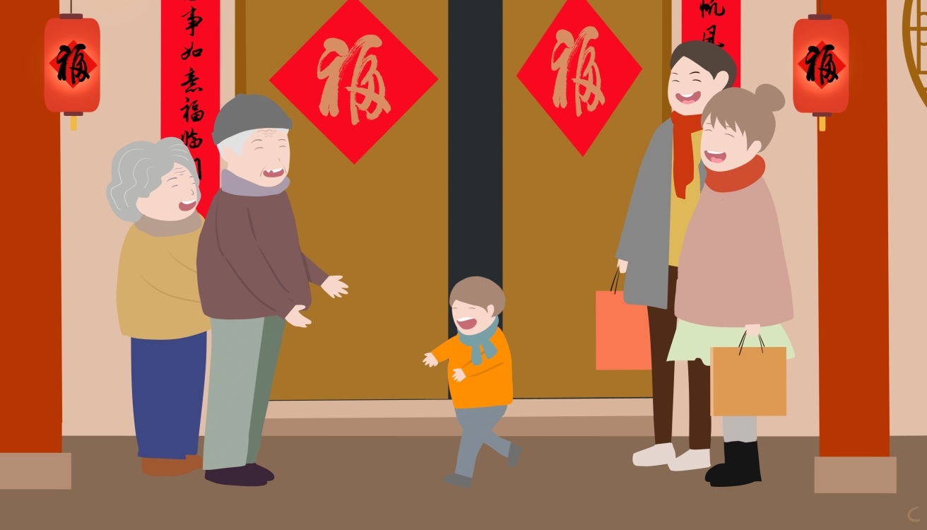 情侶新年祝福語浪漫文案