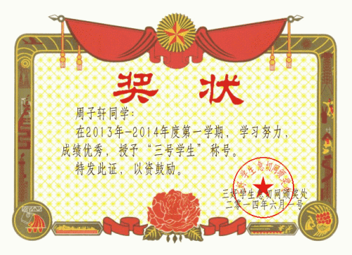 三好學(xué)生主要事跡怎么寫