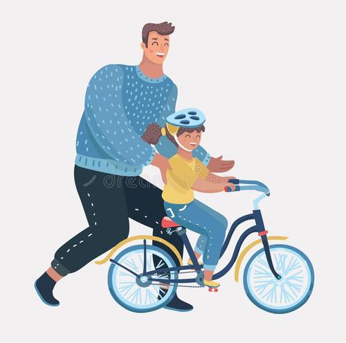 第一次騎自行車(chē)