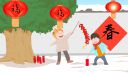 慶祝2023兔年春節(jié)的手抄報(bào)怎么畫