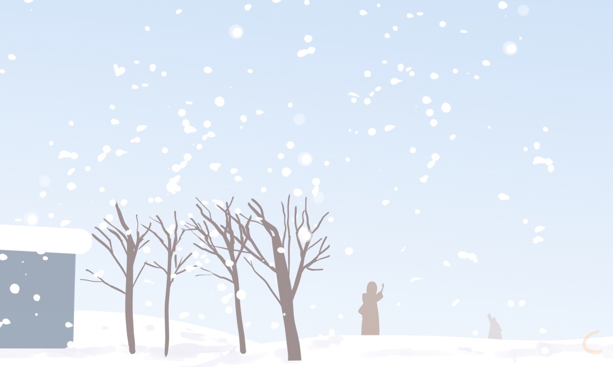 初雪好聽的抖音文案句子